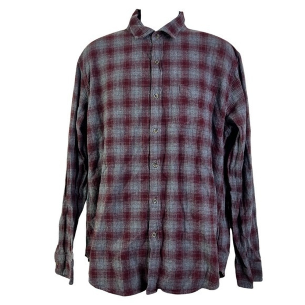 J.Crew Men’s Flannel Shirt Button Down Size XL